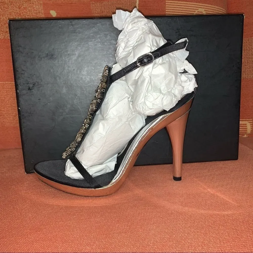 Jemima Khan for Azzaro Bejeweled Heels